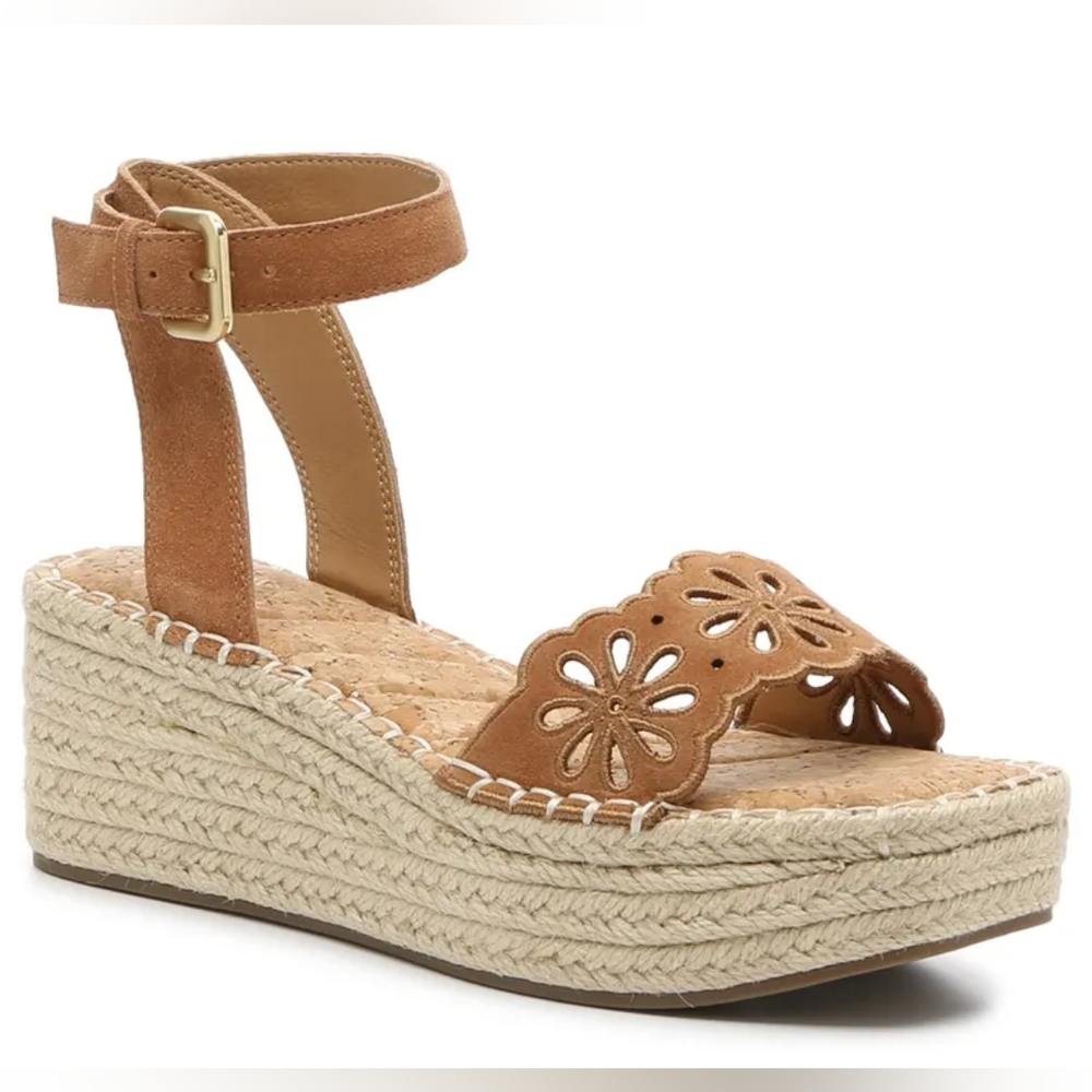 👣CROWN VINTAGE Fentisa Espadrille in Warmest Buff😻 Cool beans Sandals